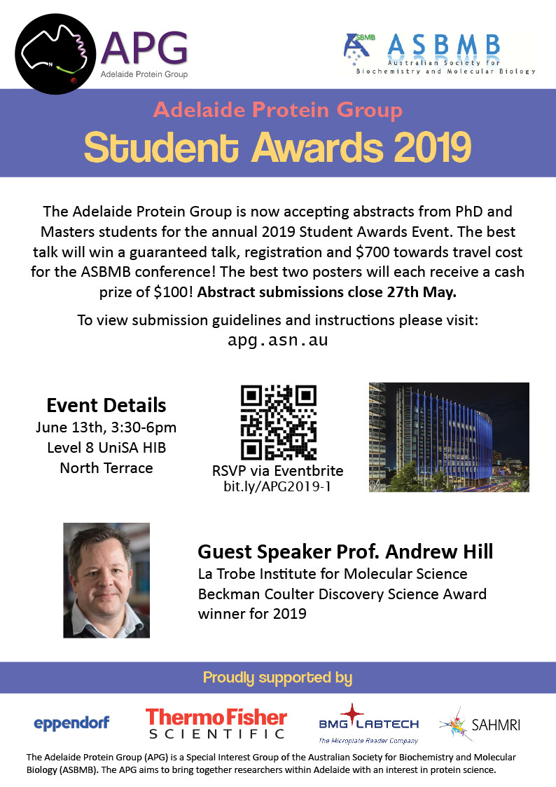 Student Awards 2019, Call For&nbsp;Abstracts