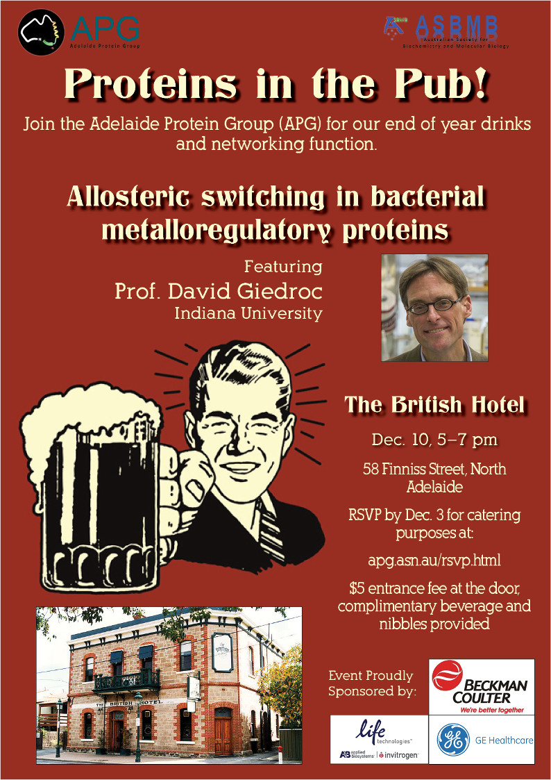 Proteins in the Pub&nbsp;2014