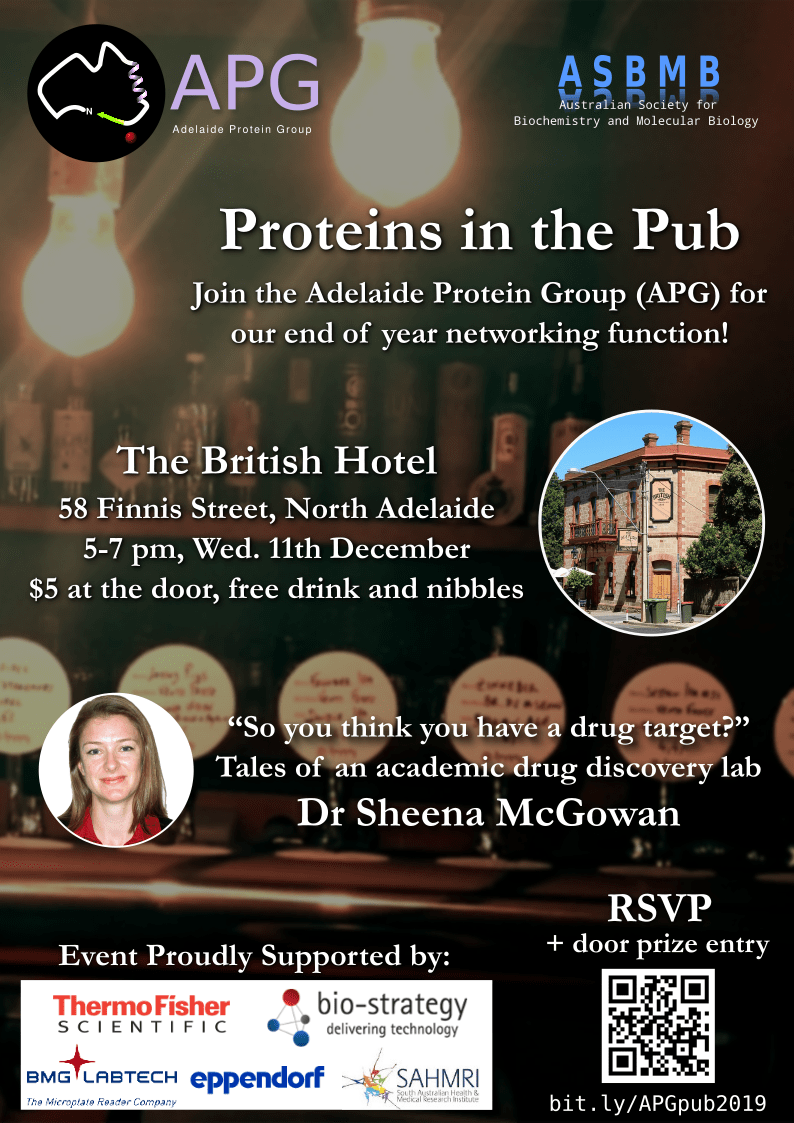 Proteins in the Pub&nbsp;2019