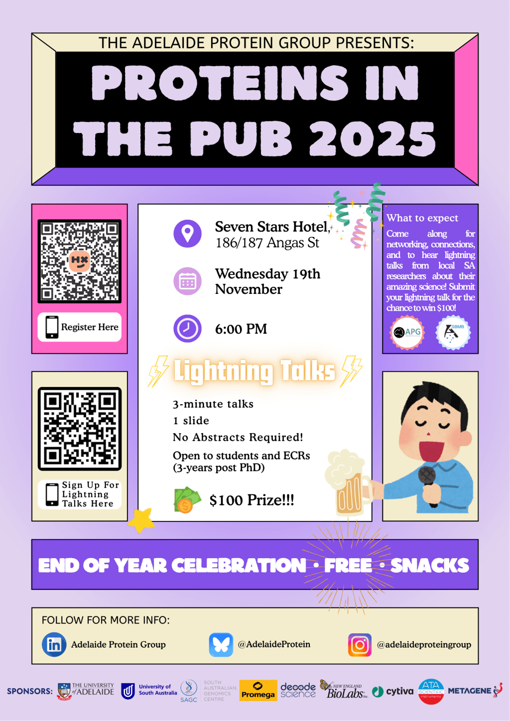 Proteins in the Pub&nbsp;2025